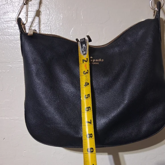 Kate Spade Black Leather Shoulder Bag - Picture 5 of 9